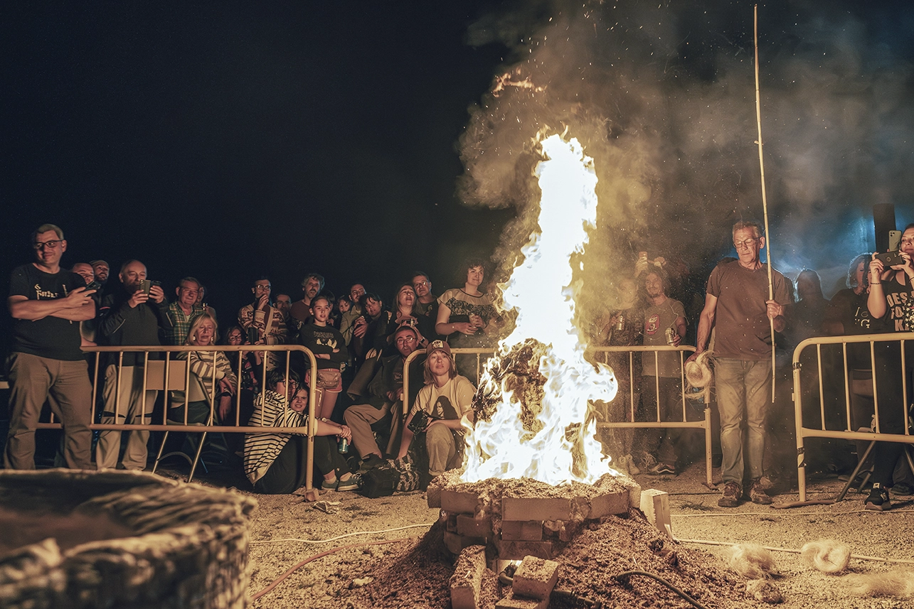 Fotografía del evento feria del fuego.